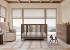 Teak Brown (1526) 1-Jalen Grow With Me 9-in-1 Convertible Bassinet to Crib