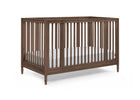Teak Brown (1526) 14-Jalen Grow With Me 9-in-1 Convertible Bassinet to Crib