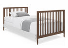 Teak Brown (1526) 19-Jalen Grow With Me 9-in-1 Convertible Bassinet to Crib