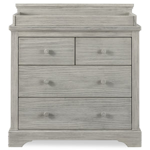 Rustic Mist (1373) 16-Paloma 4 Drawer Dresser with Changing Top and Interlocking Drawers