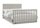 Rustic Mist with Matte Black (1395)  15-Foundry 6-in-1 Convertible Crib