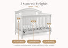 Moonstruck Grey (1351) 22-Juliette 6-in-1 Convertible Crib