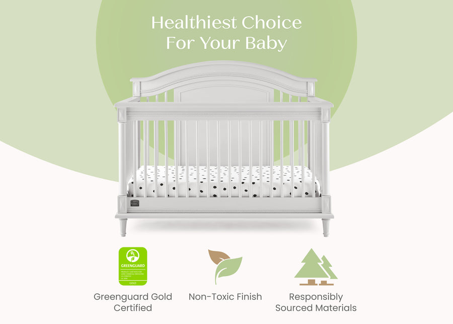 Moonstruck Grey (1351) 21-Juliette 6-in-1 Convertible Crib