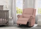 Blush (636) 13-Dylan Nursery Recliner Glider Swivel Chair