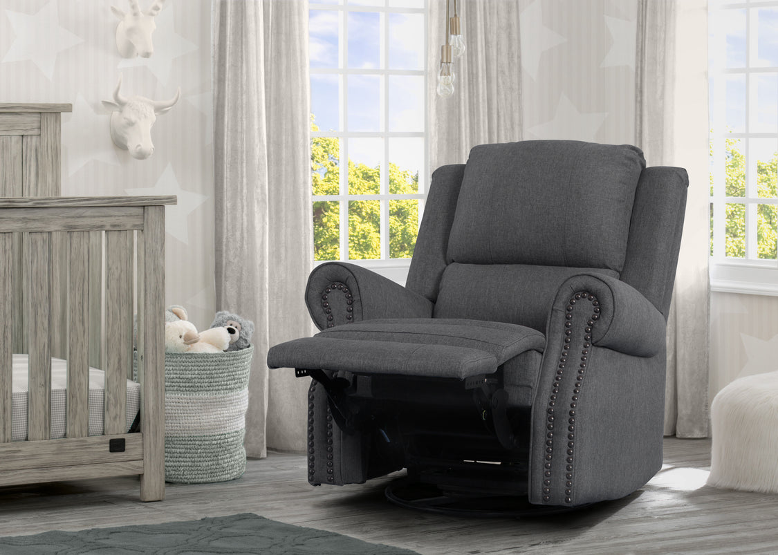delta children dylan crib Dylan Nursery Recliner Glider Swivel Chair