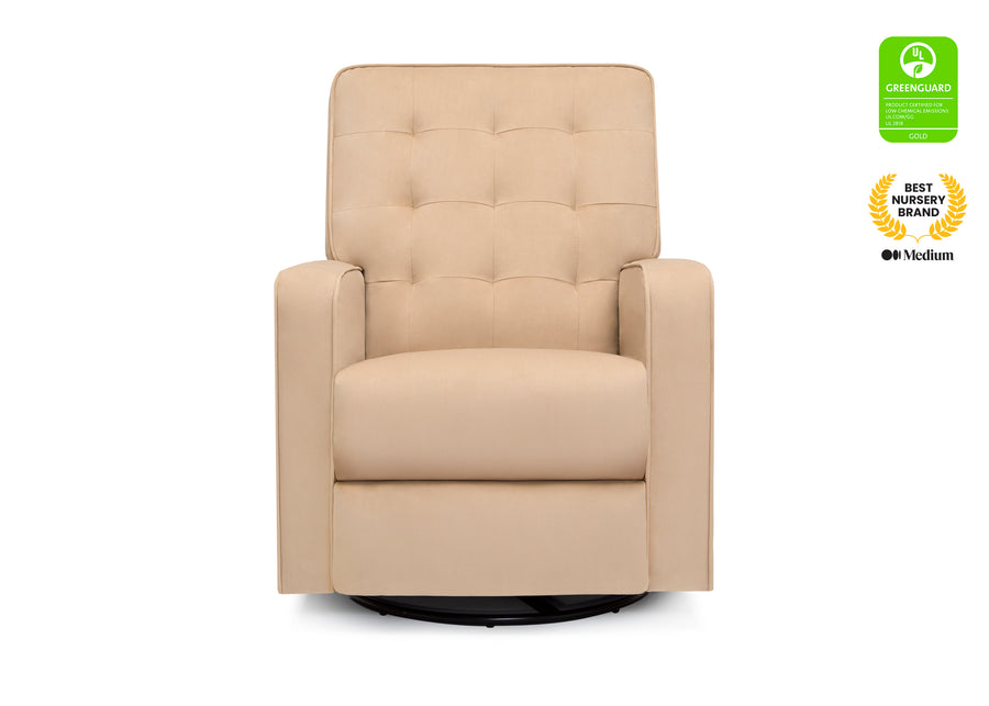 Sisal (727) 2-Gavin Nursery Glider Swivel Recliner Featuring LiveSmart Fabric by Culp