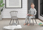 Grey (026) 8-Windsor 2-Piece Chair Set