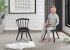 Midnight Grey (1360) 6-Windsor 2-Piece Chair Set