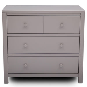 DCB:Grey (026) 13-3 Drawer Dresser with Interlocking Drawers