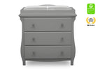 Lancaster 3 Drawer Dresser with Changing Top and Interlocking Drawers 14-Lancaster 3 Drawer Dresser with Changing Top and Interlocking Drawers