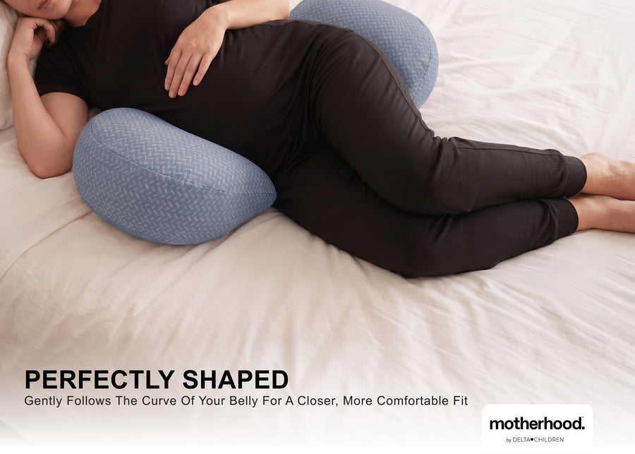 Blue (NO) 14-Pregnancy Support Wedge Pillow