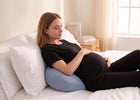 Blue (NO) 9-Pregnancy Support Wedge Pillow