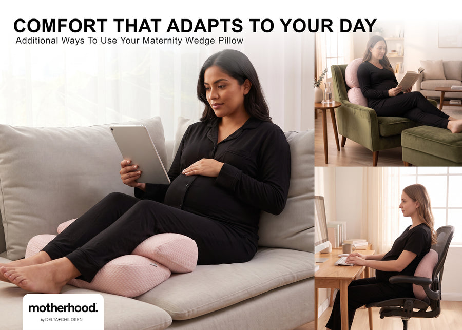 Pink (NO) 29-Pregnancy Support Wedge Pillow