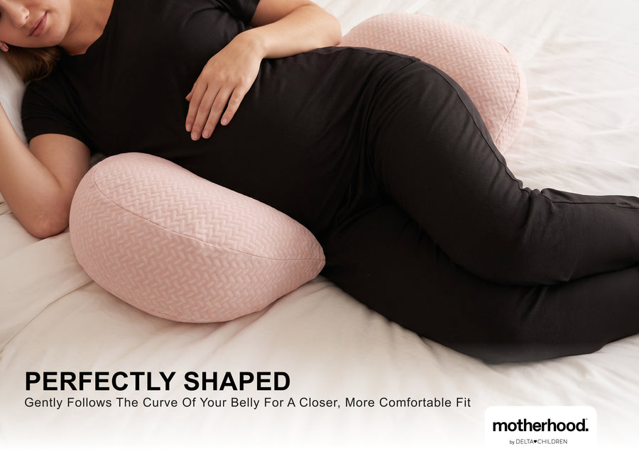 Pink (NO) 30-Pregnancy Support Wedge Pillow