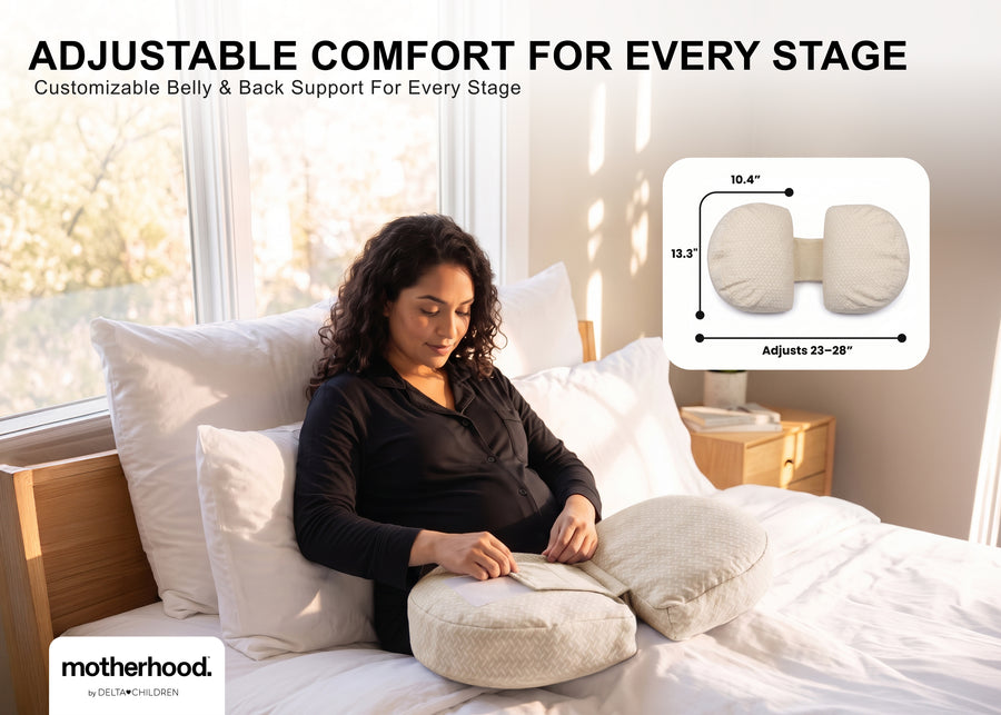 Beige (NO) 3-Pregnancy Support Wedge Pillow