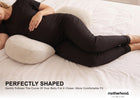 Beige (NO) 6-Pregnancy Support Wedge Pillow