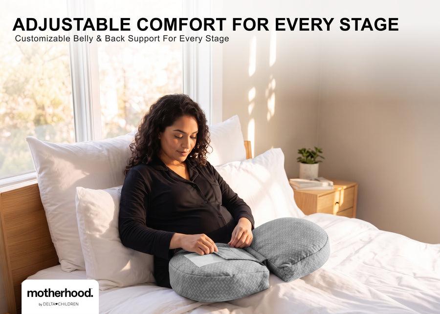 Grey (NO) 19-Pregnancy Support Wedge Pillow