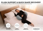 Grey (NO) 20-Pregnancy Support Wedge Pillow
