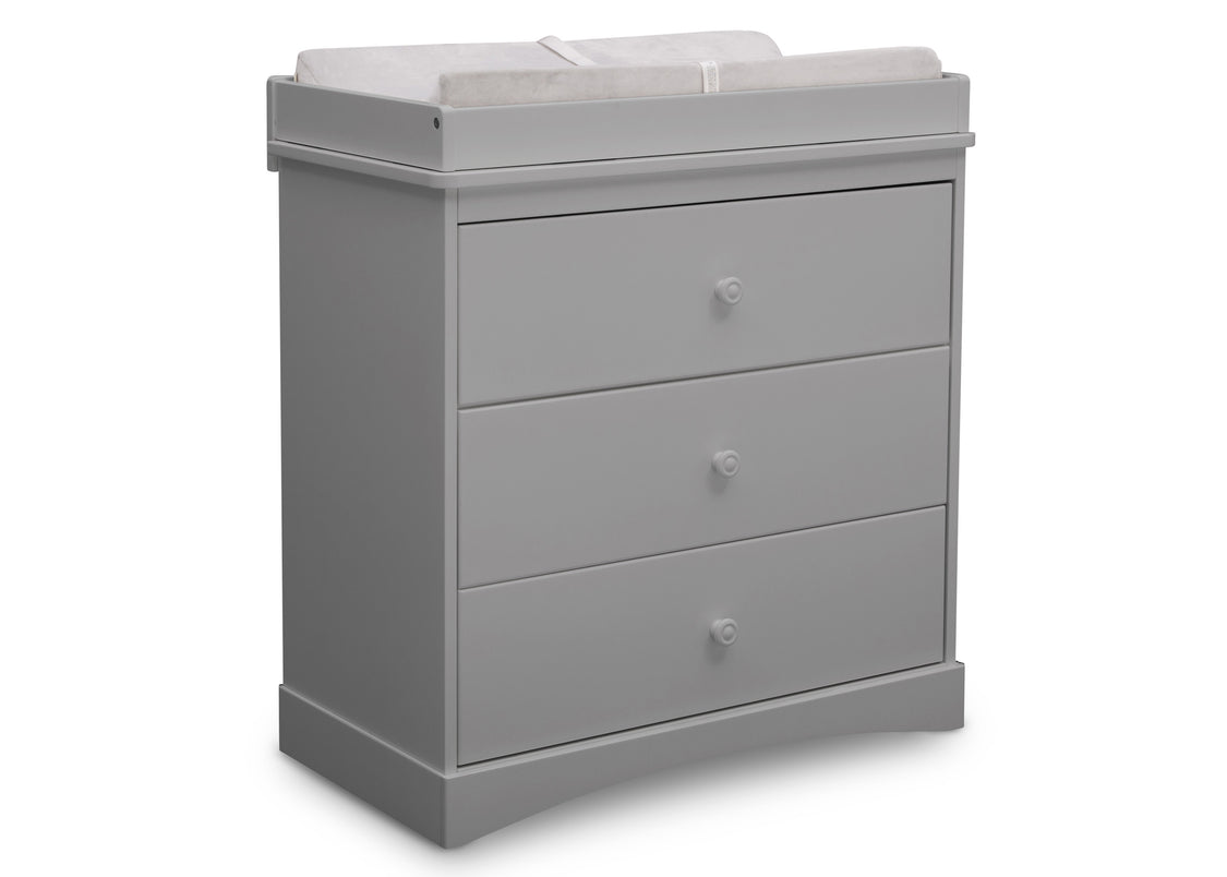 Sutton 3 Drawer Dresser with Changing Top and Interlocking Drawers