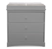 W699430 026 Sutton 3 Drawer Dresser wChanging Top Grey Silo 107 7-Sutton 3 Drawer Dresser with Changing Top and Interlocking Drawers