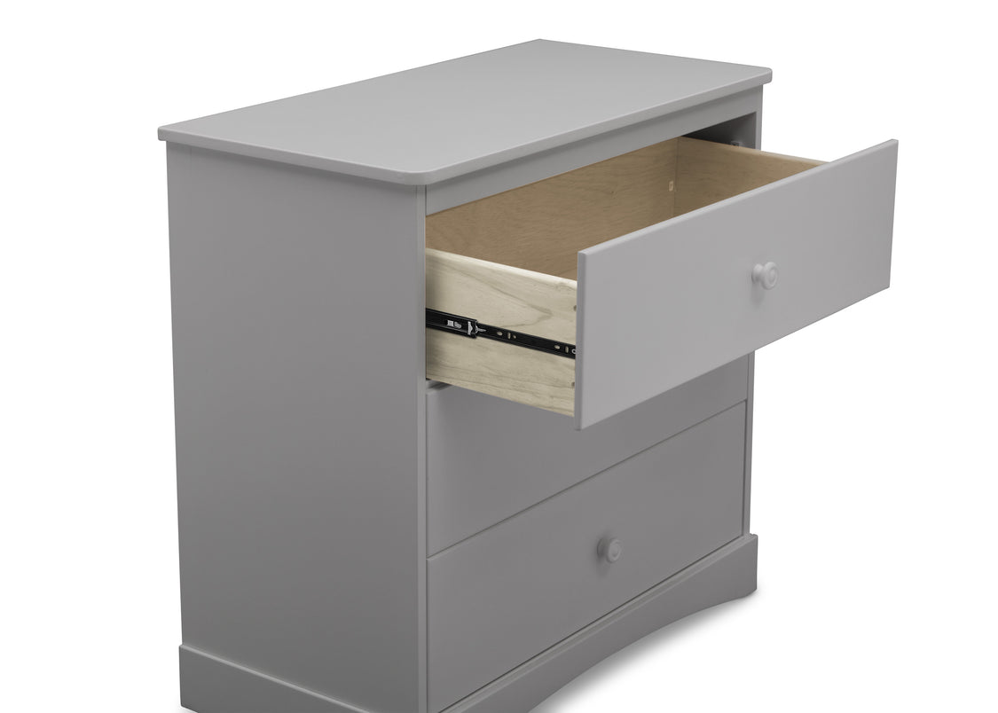 Sutton 3 Drawer Dresser with Changing Top and Interlocking Drawers