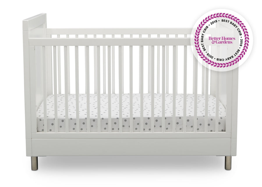 Bianca White (1321) 15-Avery 3-in-1 Convertible Crib