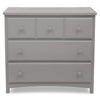 DCB:Grey (026) 6-3 Drawer Dresser with Interlocking Drawers