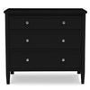 DCB: Ebony (0011) 40-Epic 3 Drawer Dresser with Interlocking Drawers