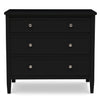 DCB: Black (001) 30-Epic 3 Drawer Dresser with Interlocking Drawers