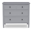 DCB:Grey (026) 31-Epic 3 Drawer Dresser with Interlocking Drawers
