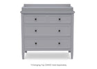 Grey (026) 22-Epic 3 Drawer Dresser with Interlocking Drawers