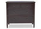 Dark Chocolate (207) 11-Epic 3 Drawer Dresser with Interlocking Drawers