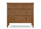 Chestnut (836) 44-Epic 3 Drawer Dresser with Interlocking Drawers