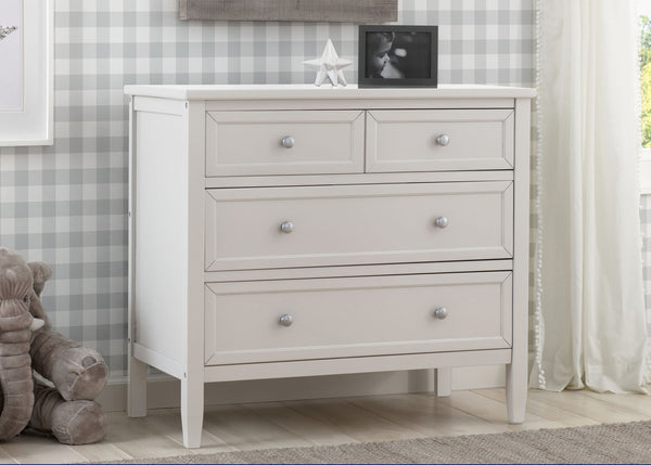 Epic Place 3 Drawer Dresser with Interlocking Drawers Epic Place 3 Drawer Dresser with Interlocking Drawers