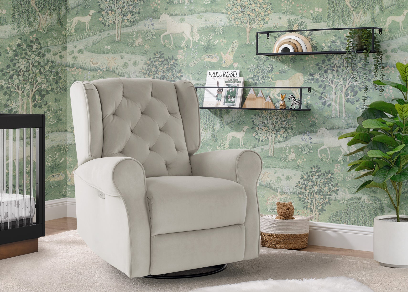 Light Grey Velvet (1484)