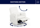Arctic White (767) 34-Cloud Recliner and Swivel Glider with Stain-Resistant Performance Fabric