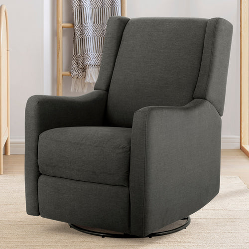 Mercer Electronic Power Recliner and Swivel Glider with USB-A and Type-C Ports in Stain-Resistant Performance Fabric