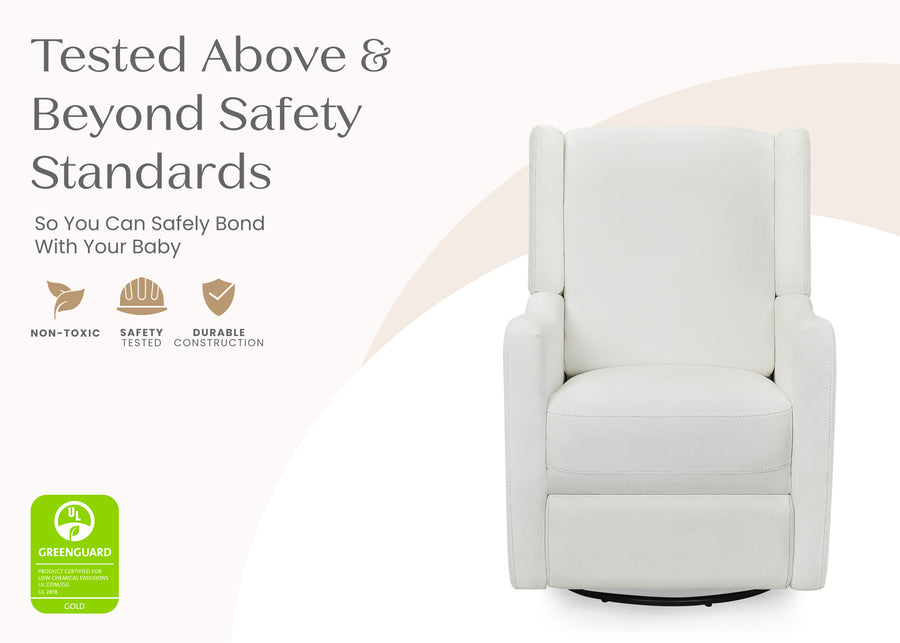 Pearl (1457) 10-Mercer Electronic Power Recliner and Swivel Glider with USB-A and Type-C Ports in Stain-Resistant Performance Fabric