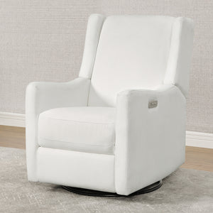 Mercer Electronic Power Recliner and Swivel Glider with USB Port in LiveSmart Performance Fabric 14