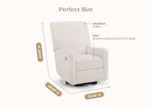 Oyster (1519) 8-Nest Nursery Swivel Recliner