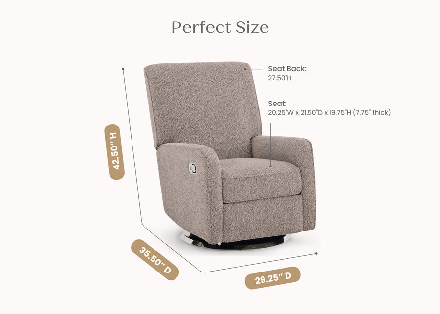Java (1521) 6-Nest Nursery Swivel Recliner