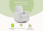 Dovetail Grey (1522) 5-Luna Nursery Swivel Glider