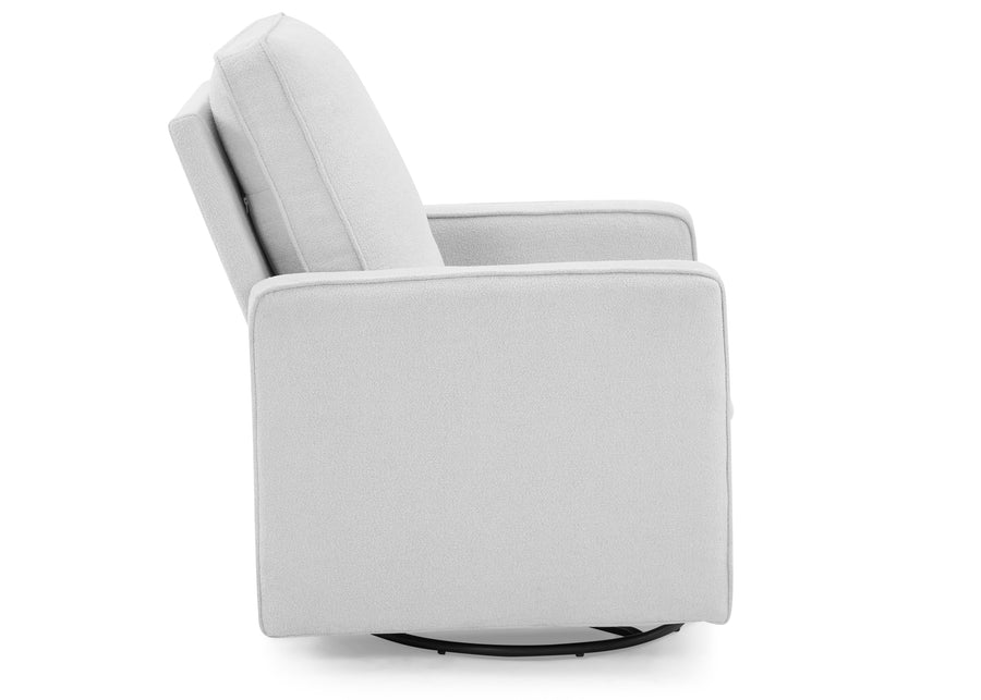 Dovetail Grey (1522) 12-Luna Nursery Swivel Glider