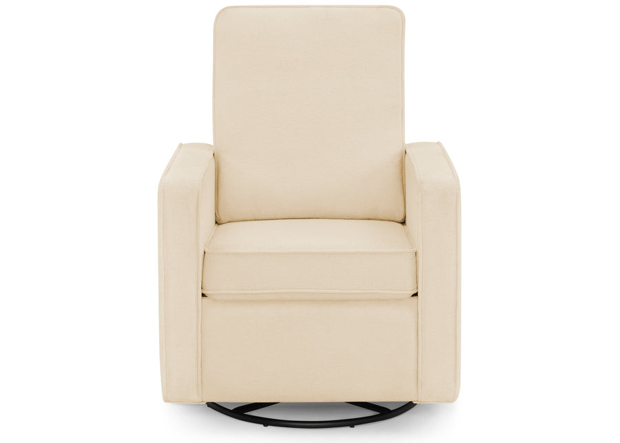 Oatmeal (1523) 26-Luna Nursery Swivel Glider