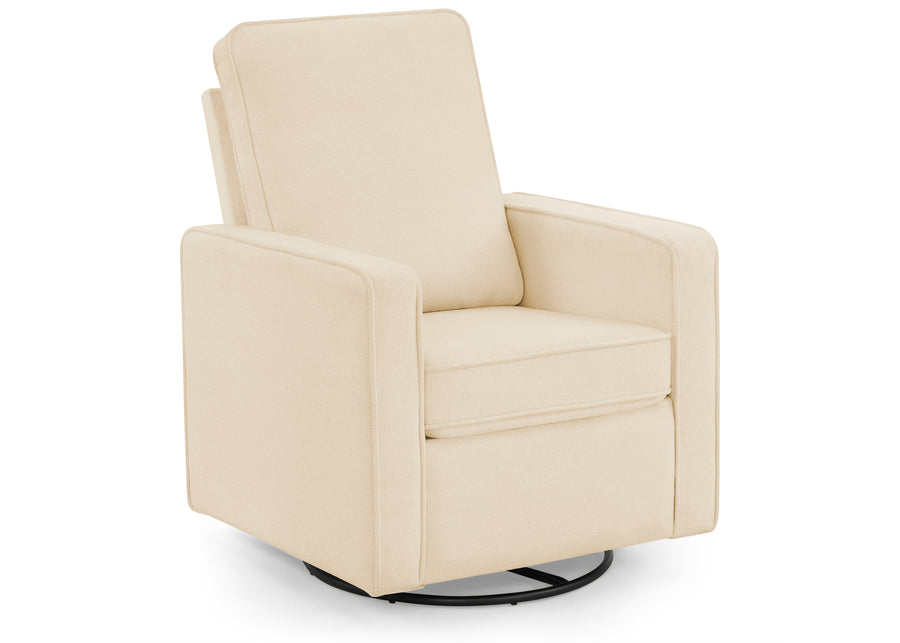 Oatmeal (1523) 27-Luna Nursery Swivel Glider
