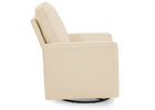 Oatmeal (1523) 28-Luna Nursery Swivel Glider