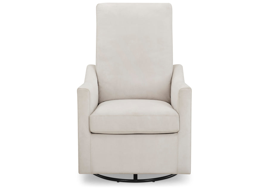 Linen (150) 6-Andie Nursery Glider Swivel Chair with LiveSmart Fabric
