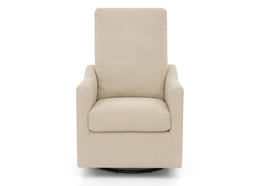 Light Camel (1584) 25-Andie Boucle Nursery Glider Swivel Chair