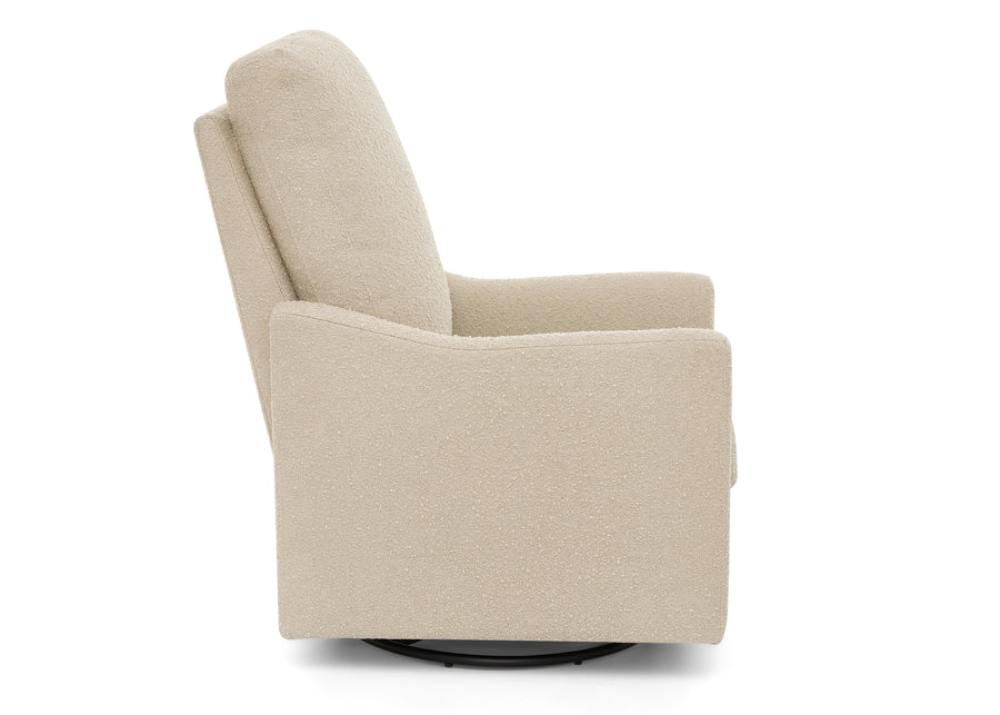 Light Camel (1584) 27-Andie Boucle Nursery Glider Swivel Chair