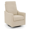 DCB: Light Camel (1584) 28-Andie Boucle Nursery Glider Swivel Chair